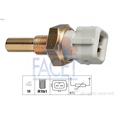 FACET 026906161 Temperaturfühler - Kühlmittel - OE-Äquivalent FACET 026906161 Temperaturfühler - Kühlmittel - OE-Äquivalent