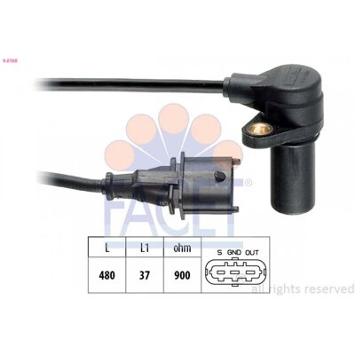 FACET 9.0169 Kurbelwellensensor - Kurbelwellensensor FACET 9.0169 Kurbelwellensensor - Kurbelwellensensor