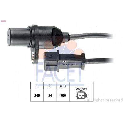 FACET 90279 - Sensor für Hyundai, Kia - OE-Äquivalent FACET 90279 - Sensor für Hyundai, Kia - OE-Äquivalent