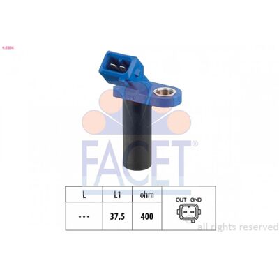 FACET 9.0304 Kurbelwellensensor - Kurbelwellensensor FACET 9.0304 Kurbelwellensensor - Kurbelwellensensor