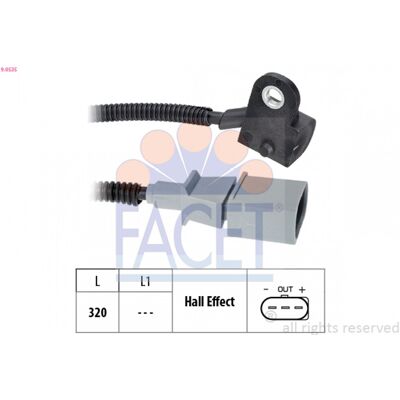 FACET Modell 9.0535 Kurbelwellenpositionssensor - Nockenwellensensor FACET Modell 9.0535 Kurbelwellenpositionssensor - Nockenwellensensor