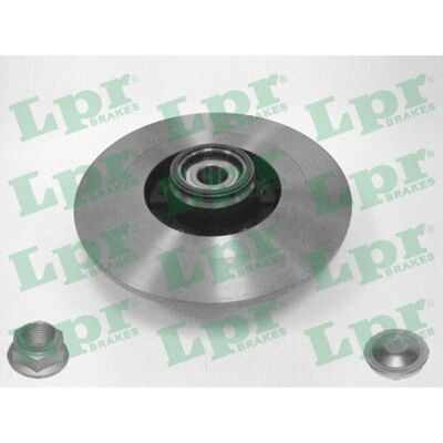 LPR R1047PCA Bremsscheibe - Volltyp für Renault Grand Scenic 3 LPR R1047PCA Bremsscheibe - Volltyp für Renault Grand Scenic 3