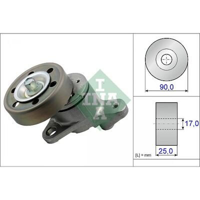 INA 534 0437 10 Keilriemen-Spannrolle - Timing Belt Tensioner INA 534 0437 10 Keilriemen-Spannrolle - Timing Belt Tensioner