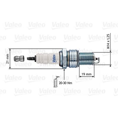 Zündkerze VALEO 246862 Zündkerze VALEO 246862