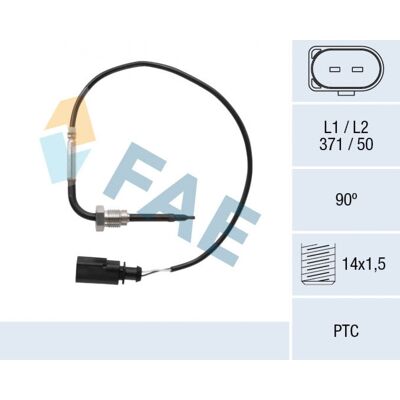 FAE - 68092 - 03L906088AB - 4M0906088AL - Abgastemperatursensor FAE - 68092 - 03L906088AB - 4M0906088AL - Abgastemperatursensor