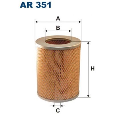 Filtron AR 351 - Luftfilter für Isuzu Midi, Lexus LC, Toyota Land Cruiser Prado 70 SUV Filtron AR 351 - Luftfilter für Isuzu Midi, Lexus LC, Toyota Land Cruiser Prado 70 SUV