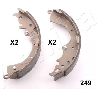 ASHIKA Toyota Hiace Bremsbacken - Hinterachse 255mm - Zuverlässige Bremsen ASHIKA Toyota Hiace Bremsbacken - Hinterachse 255mm - Zuverlässige Bremsen