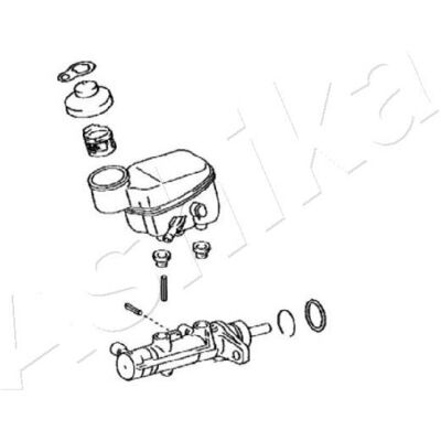 ASHIKA Modell 68-02-2057 Bremskraftverstärker - Master Cylinder für Toyota Yaris II ASHIKA Modell 68-02-2057 Bremskraftverstärker - Master Cylinder für Toyota Yaris II