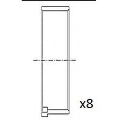 FAI AutoParts BB2051-STD Motorkolbenlager - Motorteil FAI AutoParts BB2051-STD Motorkolbenlager - Motorteil