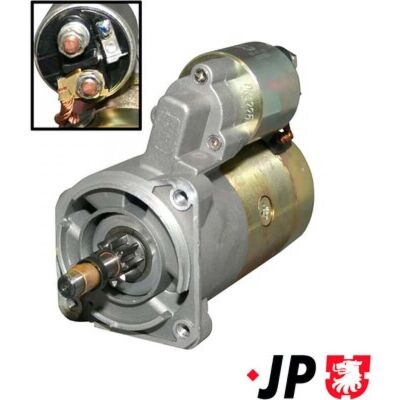 JP GROUP 1190300100 Anlasser - 12V, 0,95kW, 9 Zähne für Audi & VW JP GROUP 1190300100 Anlasser - 12V, 0,95kW, 9 Zähne für Audi & VW