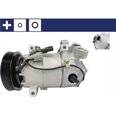 MAHLE BEHR VCS-14EC 12V Kompressor mit 6 Rippen - Klimaanlage MAHLE BEHR VCS-14EC 12V Kompressor mit 6 Rippen - Klimaanlage