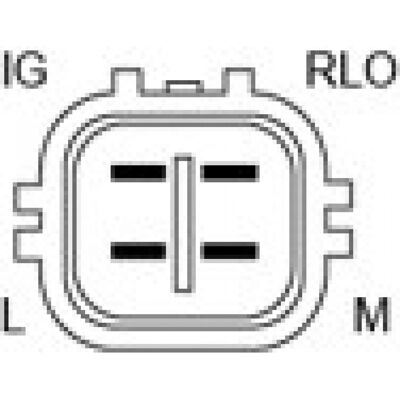 BOSCH 1986A01303 Generator - 14V 100A OEM 270600N040 BOSCH 1986A01303 Generator - 14V 100A OEM 270600N040
