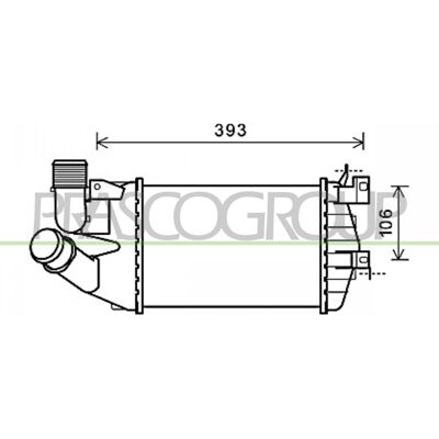 PRASCO OP410N003 Intercooler - Zafira B, Astra H GTC, Astra H 3/5 Türen PRASCO OP410N003 Intercooler - Zafira B, Astra H GTC, Astra H 3/5 Türen