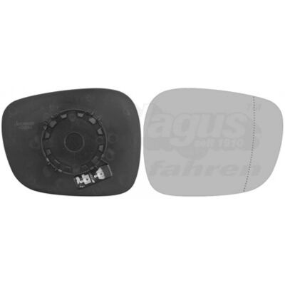 VAN WEZEL 0678838 Chrom Spiegelglas für BMW X1, X3 - Spiegelglas VAN WEZEL 0678838 Chrom Spiegelglas für BMW X1, X3 - Spiegelglas