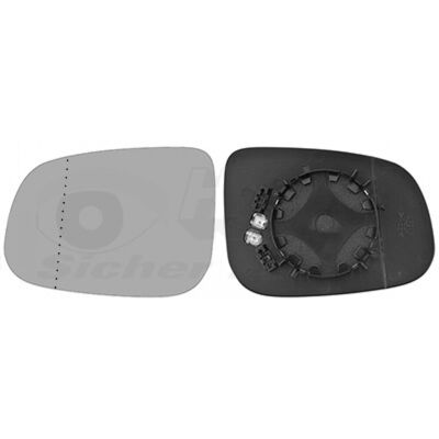 Van Wezel Volvo C30 C70 S40 beheiztes asphärisches Außenspiegelglas Van Wezel Volvo C30 C70 S40 beheiztes asphärisches Außenspiegelglas