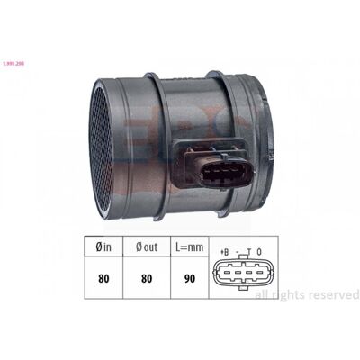 EPS 1.991.293 Luftstromsensor - Luftstromsensor EPS 1.991.293 Luftstromsensor - Luftstromsensor