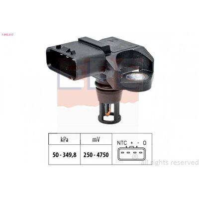 FACET 1.993.317 Barometrischer Drucksensor - Druckbereich 50-349,8 kPa FACET 1.993.317 Barometrischer Drucksensor - Druckbereich 50-349,8 kPa