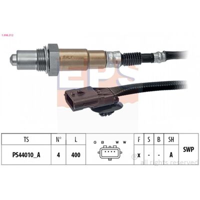 Valéo 1.998.312 Beheizte Lambda-Sonde - Fahrzeugkompatibilität Valéo 1.998.312 Beheizte Lambda-Sonde - Fahrzeugkompatibilität
