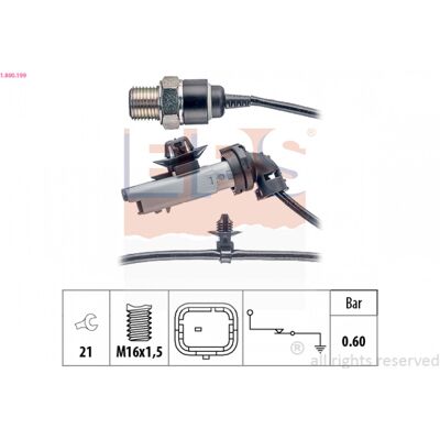 FACET M16x1,5 Öldrucksensor - Öldruck - OE-Äquivalent FACET M16x1,5 Öldrucksensor - Öldruck - OE-Äquivalent