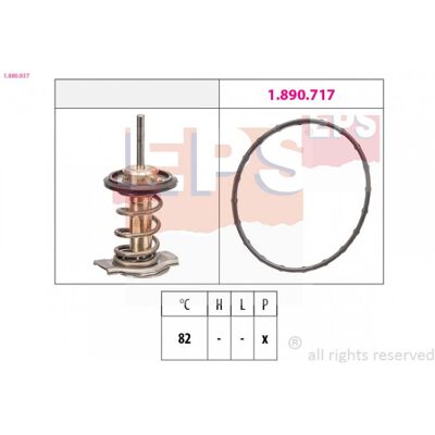 EPS 1.880.937 Thermostat - Wasser 82°C für Toyota Yaris III, Auris EPS 1.880.937 Thermostat - Wasser 82°C für Toyota Yaris III, Auris