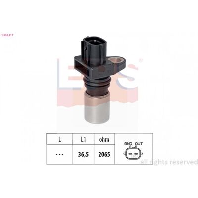 Bosch 1953417 Kurbelwellenpositionssensor - OE-Entsprechung - Hergestellt in Italien Bosch 1953417 Kurbelwellenpositionssensor - OE-Entsprechung - Hergestellt in Italien