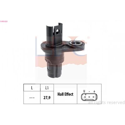 FACET 1953523 OE Kurbelwellen-Sensor - BMW 1, 3, X1 FACET 1953523 OE Kurbelwellen-Sensor - BMW 1, 3, X1