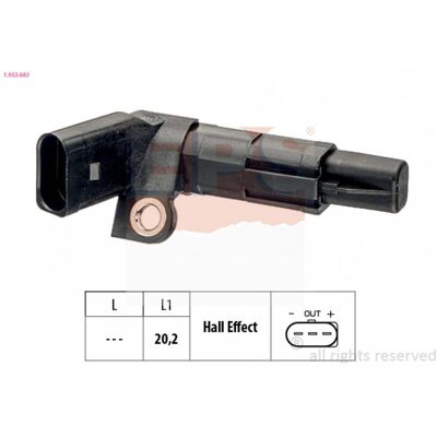 EPS 1.953.683 Kurbelwellen-Positionssensor - Sensor für Kurbelwelle EPS 1.953.683 Kurbelwellen-Positionssensor - Sensor für Kurbelwelle