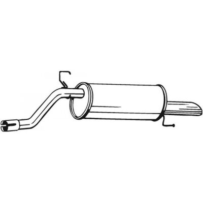 Endschalldämpfer BOSAL 185-313 Endschalldämpfer BOSAL 185-313