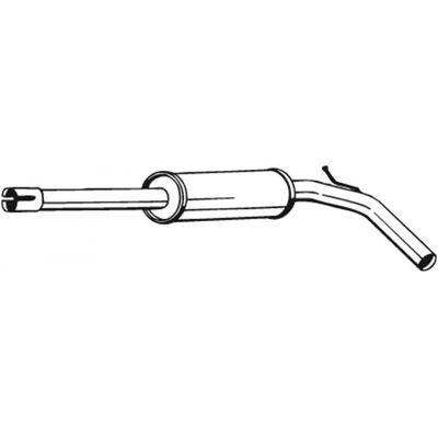 Mittelschalldämpfer BOSAL 233-637 Mittelschalldämpfer BOSAL 233-637