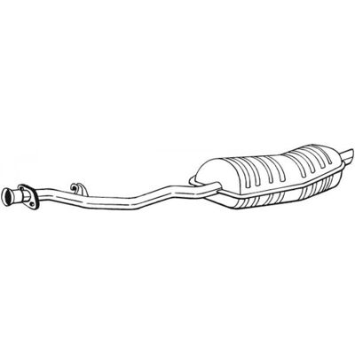 Bosal 282-243 Hinterer Schalldämpfer - Auspuffanlage für BMW 3er Bosal 282-243 Hinterer Schalldämpfer - Auspuffanlage für BMW 3er