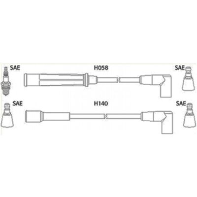 Hitachi 134360 Zündkabelsatz - Zündsystem Hitachi 134360 Zündkabelsatz - Zündsystem