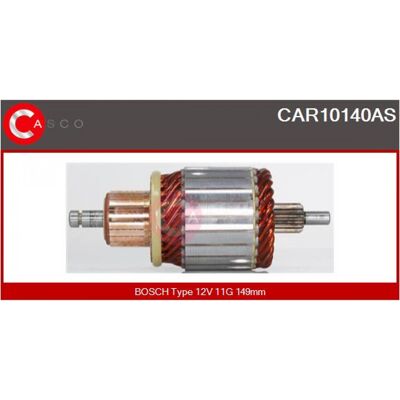 Casco Rotor CAR10140AS - Starter Casco Rotor CAR10140AS - Starter