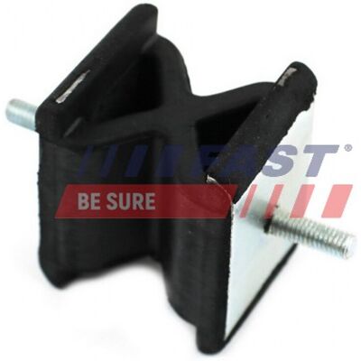 FAST Anschlagpuffer - Gummi/Metall - Schwarz FAST Anschlagpuffer - Gummi/Metall - Schwarz