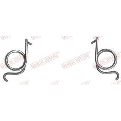 QUICK BREAKE Hintere Bremssattelsprung - Ersatzteil für Bremssystem QUICK BREAKE Hintere Bremssattelsprung - Ersatzteil für Bremssystem