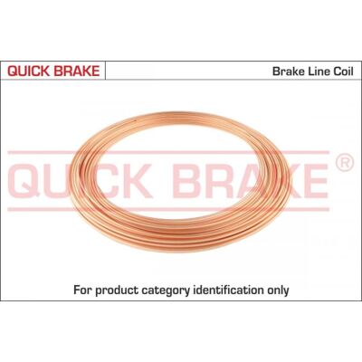 QUICK BRAKE 1911R CU-10M Bremsleitung - Feste Kupferleitung 10m QUICK BRAKE 1911R CU-10M Bremsleitung - Feste Kupferleitung 10m