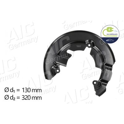 Spritzblech, Bremsscheibe AIC 58103 Spritzblech, Bremsscheibe AIC 58103