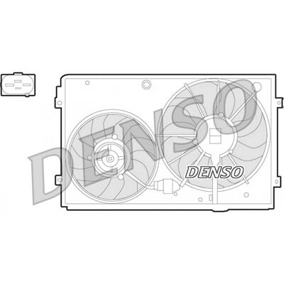 DENSO DER32011 Kühlerlüfter - Motor für VW, Audi, Seat, Skoda DENSO DER32011 Kühlerlüfter - Motor für VW, Audi, Seat, Skoda