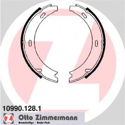 Bremsbackensatz, Feststellbremse ZIMMERMANN 10990.128.1 Bremsbackensatz, Feststellbremse ZIMMERMANN 10990.128.1