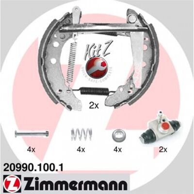 ZIMMERMANN Kit Z 20990.100.1 Bremsen-Set für VW, Audi, Seat ZIMMERMANN Kit Z 20990.100.1 Bremsen-Set für VW, Audi, Seat