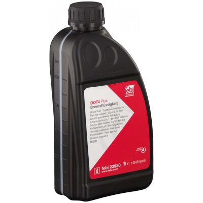 Febi Bilstein Bremsflüssigkeit - 1L DOT 4 Plus für Fahrzeuge mit DSC Febi Bilstein Bremsflüssigkeit - 1L DOT 4 Plus für Fahrzeuge mit DSC
