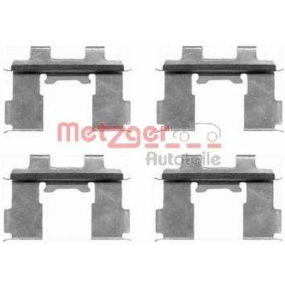 Metzger Bremsbelag-Kit - Für Vorder- und Hinterachse Metzger Bremsbelag-Kit - Für Vorder- und Hinterachse
