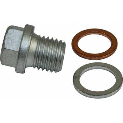 METZGER Ölablassschraube - M12x1,75, 17mm, Stahl & Aluminium METZGER Ölablassschraube - M12x1,75, 17mm, Stahl & Aluminium