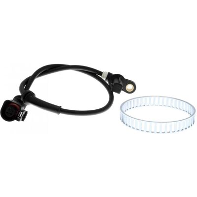 VEMO ABS-Sensor - 48 Zähne - 480mm Kabel - Vorderachse - Ohne Bremsbelagverschleiß VEMO ABS-Sensor - 48 Zähne - 480mm Kabel - Vorderachse - Ohne Bremsbelagverschleiß