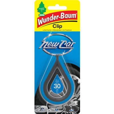 Lufterfrischer WUNDERBAUM CLIP NEW CAR Lufterfrischer WUNDERBAUM CLIP NEW CAR