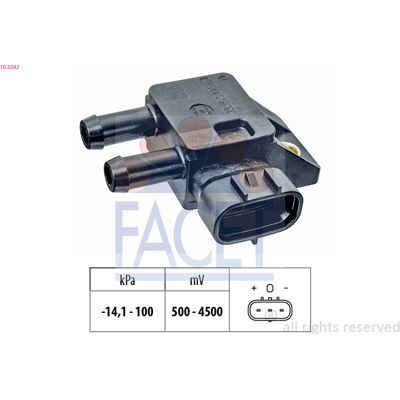 FACET 10.3342 Abgasdrucksensor FACET 10.3342 Abgasdrucksensor
