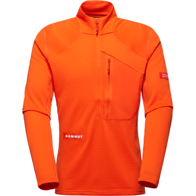 Mammut Schnelltrocknender Longsleeve die Berge Eiger Nordwand Advanced FL Half Zip Pull Men Orange M Mammut Schnelltrocknender Longsleeve die Berge Eiger Nordwand Advanced FL Half Zip Pull Men Orange M