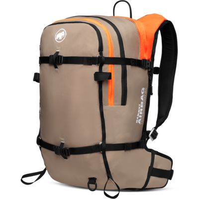 Mammut Freeriding-Rucksack mit Airbag-System Free 28 Removable Airbag 3.0 Beige 28 L Mammut Freeriding-Rucksack mit Airbag-System Free 28 Removable Airbag 3.0 Beige 28 L