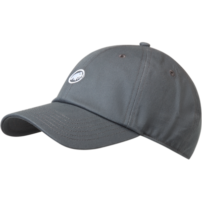 Mammut Klassisches 6 Panel Cap mit gebogenem Schirm Baseball Cap Grau L-XL Mammut Klassisches 6 Panel Cap mit gebogenem Schirm Baseball Cap Grau L-XL