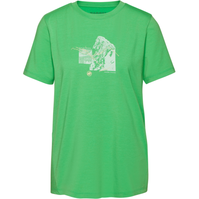 Mammut Multifunktions-T-Shirt Mountain T-Shirt Women 4208m Grün M Mammut Multifunktions-T-Shirt Mountain T-Shirt Women 4208m Grün M