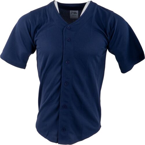 Active Athletics Youth Baseball Jersey, Full Button Jersey navy Gr.YL